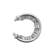 KBC Bague d'oreille Argent 925