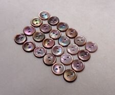 Lot de 24 Boutons anciens en nacre - Mercerie vintage