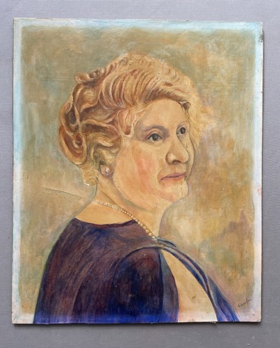 Portrait femme peinture - de,
