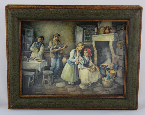 Tableau relief vicente roso - relief,