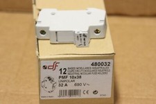 10x Sectionneur simple / Porte fusible 10X38 32A 690VAC Max - DF ELECTRIC 480032