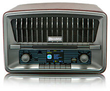 Radio CD Portable Vintage DAB+/FM Lecteur CD-MP3 Bluetooth, USB Télécommande  Ro
