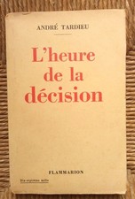 Livre L'heure de la décision
