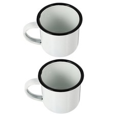  2 Pcs Outdoor Mug Vintage Cup