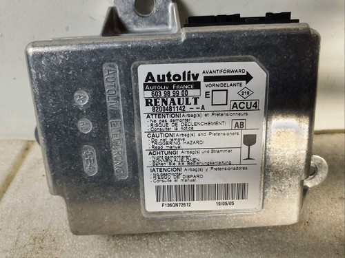 Calculateur airbag renault - airbag,