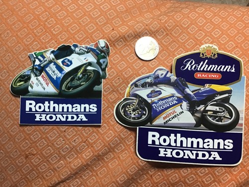 Autocollants rothmans honda - autocollants,