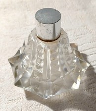 * FLACON ANCIEN * VERRE TAILLE