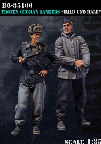 Frozen german tankers - german, "halb