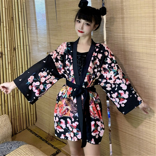 Femme floral japonais yukata - femme,