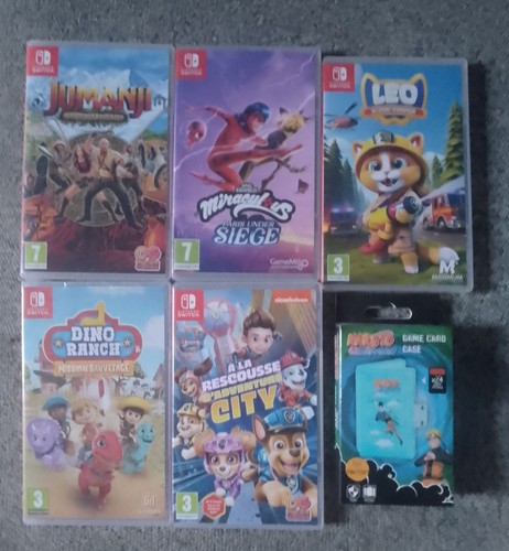 Vend lot jeux switch - lot,