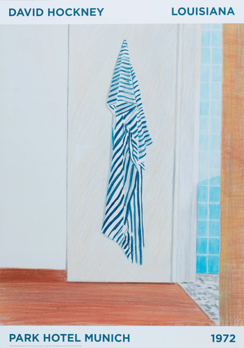 David hockney the park hotel - :,