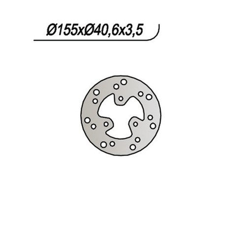 Disque frein avant 438 - frein,