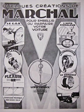 PUBLICITÉ PRESSE 1928 MARCHAL