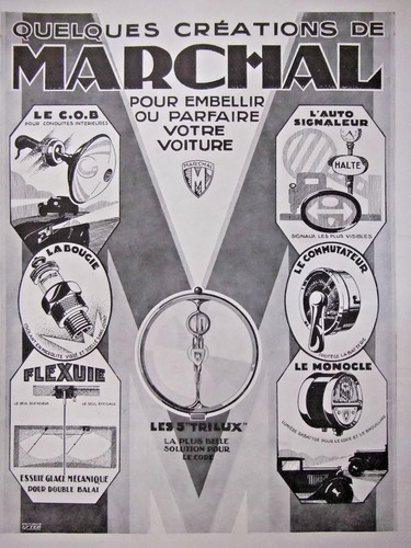 Publicité presse 1928 marchal - presse,