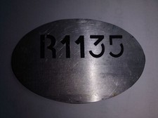 Plaque D'Identification