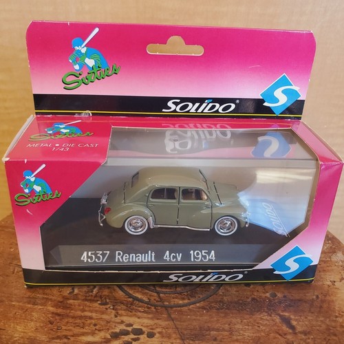 Solido renault 4cv 1954 - solido, 1954"