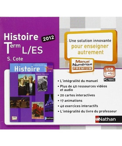 Histoire terminale es cote - terminale, es/cote