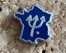 Rare Pin's Club Med Méditerranée France Carte - Le Club Chez Vous - Vintage 80’s