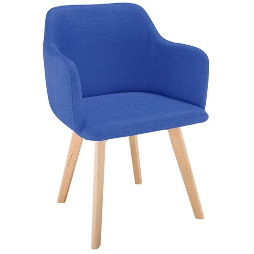 Chaise scandinave tissu - chaise,