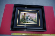 Tableau paysage émail de