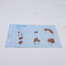 39662 Playmobil Notice Originale 3878 état correct Trace de Pliage