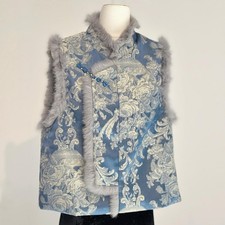 Gilet Matelassé Style Chinois