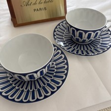 HERMÈS Lot 2  tasses à thé