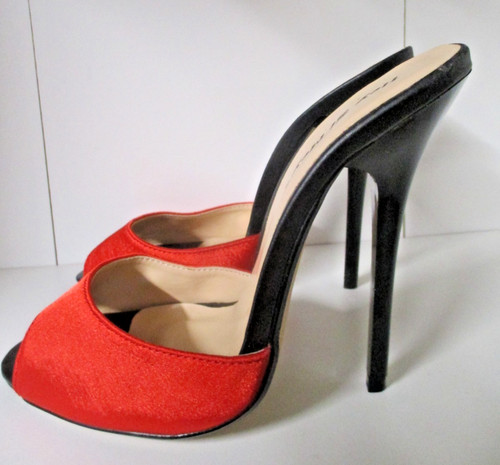 Mules sexy high heels rouges - mules, &