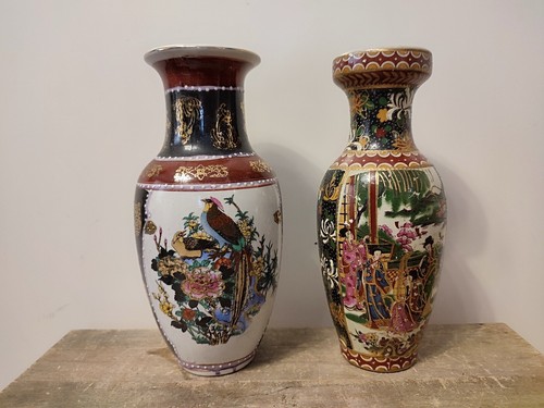 Lot vases chinois - vases, en