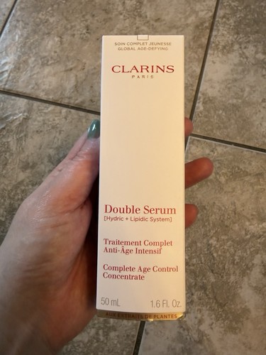 Clarins double serum - double, hydric