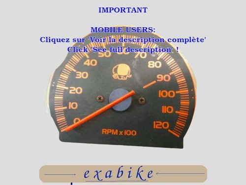 Compte tours pour - compte-tours, paso
