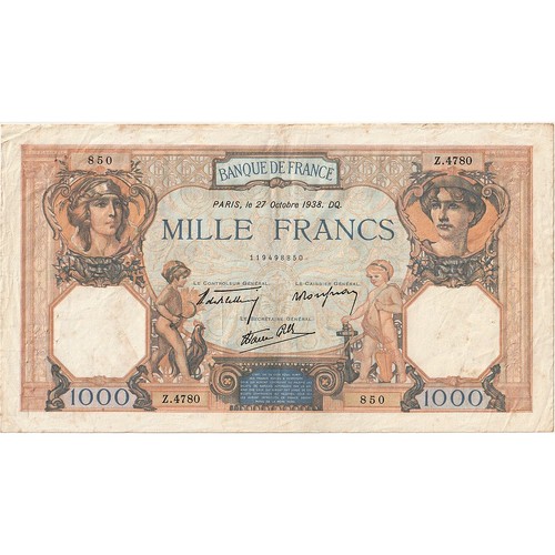 France 1000 francs cérès - 1000, francs,