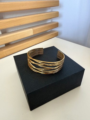 Bracelet jonc plaqué 18 - en,