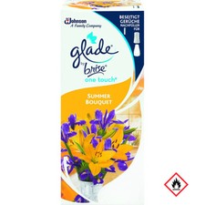 Glade Par Brise One Touch Recharge Été Bouquet 10ml Pack De 3