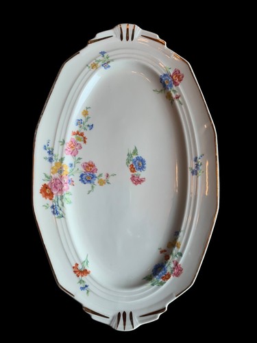 Plat long porcelaine limoges - plat,