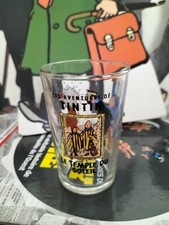 VERRE 9 CM TINTIN LE TEMPLE DU