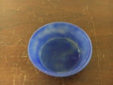 Coupelle Bleue en pate de verre Muller & Frères 