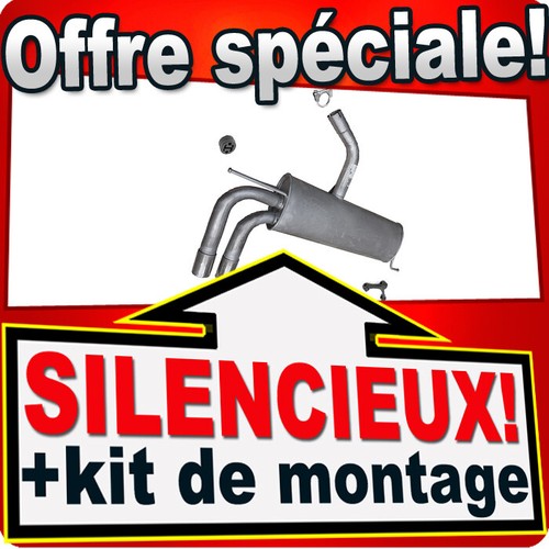 Silencieux arriere pour - arriere, seat