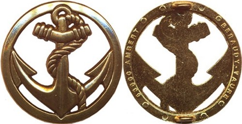 Insigne béret coloniale - insigne, béret,