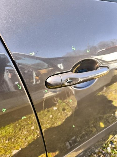 Porte avant droit renault - avant,