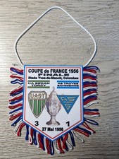 FANION FOOTBALL FINALE COUPE de FRANCE 1955/1956  UA SEDAN TORCY - AS TROYES