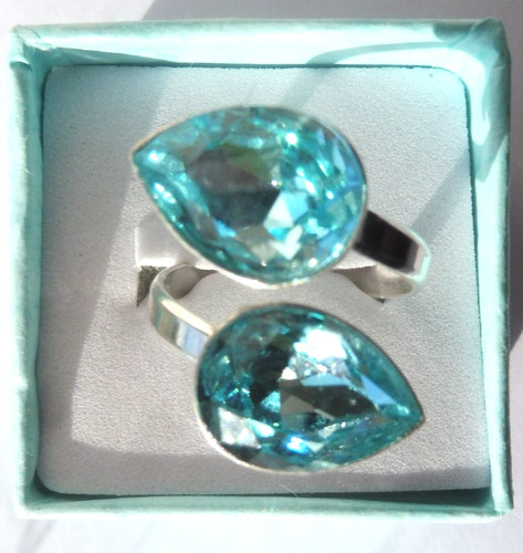 Bague aigue marine - bague,