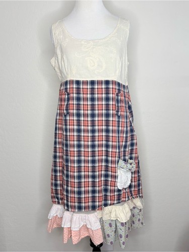 Ian mosh patchwork plaid - patchwork,