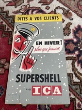 PLAQUETTE PUBLICITAIRE SHELL