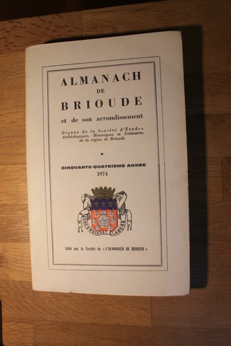 Almanach brioude haute - brioude,