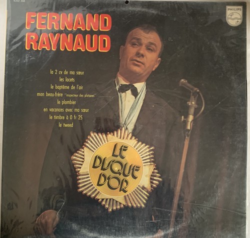 Fernand raynaud disque or - fernand, d'or