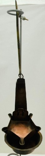 Ancienne lampe huile en - ancienne,