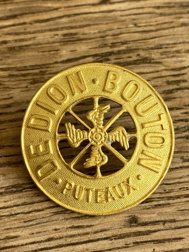 Ancienne broche dion bouton - de,