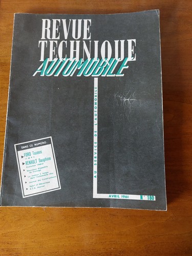 Revue technique automobile - revue,