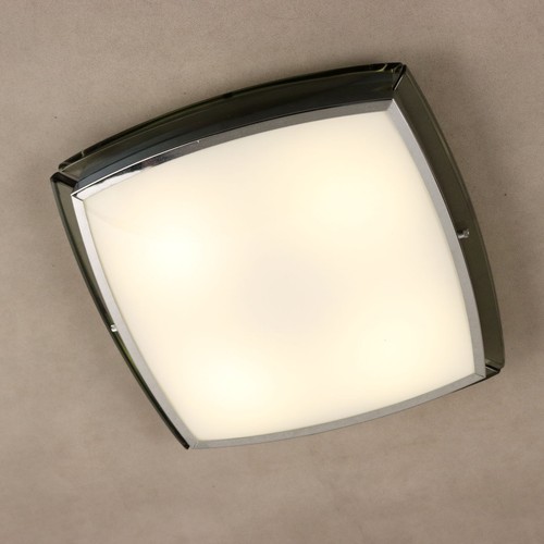 Plafonnier vintage verre - plafonnier,